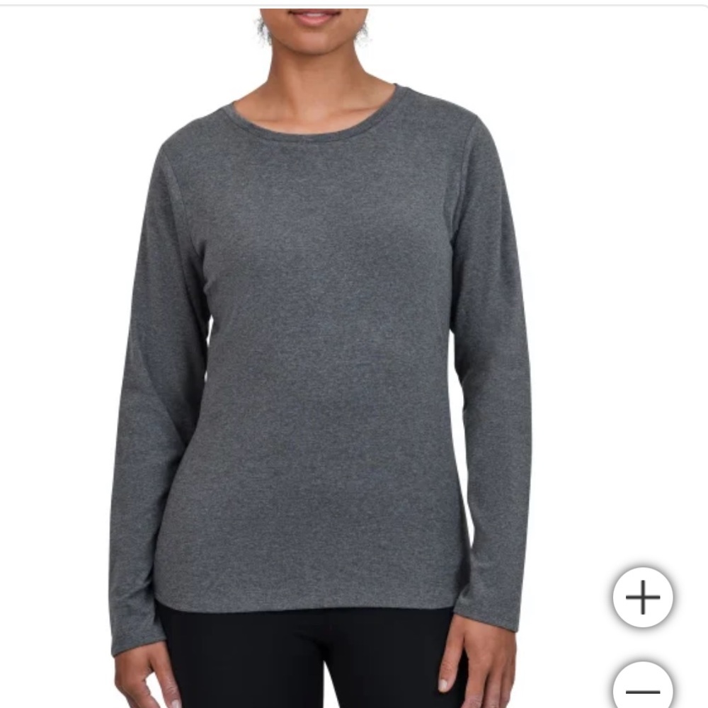United Colors of Benetton Women’s Long Sleeve Supima Cotton Tee Sz S